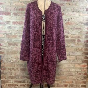 Dana Buchman Long Cardigan, XXL